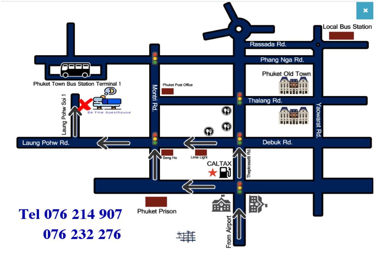 Be Fine Guesthouse Phuket Екстериор снимка